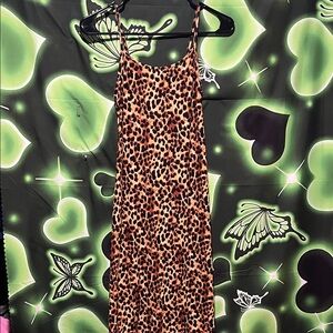 Leopard Print Maxi Dress